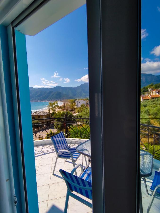 Ellinas Hotel Chrysi Ammoudia Exterior photo