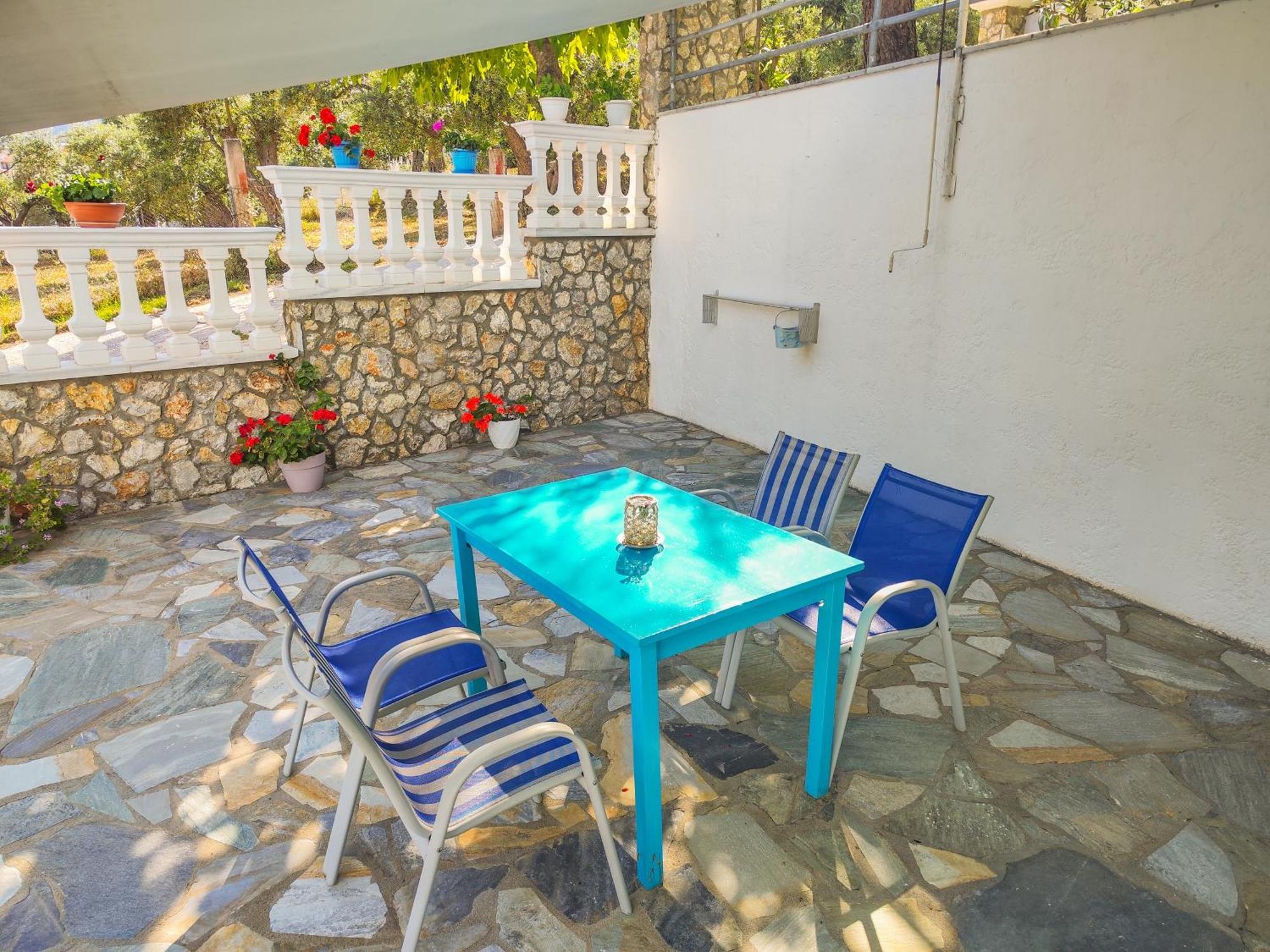 Ellinas Hotel Chrysi Ammoudia Exterior photo